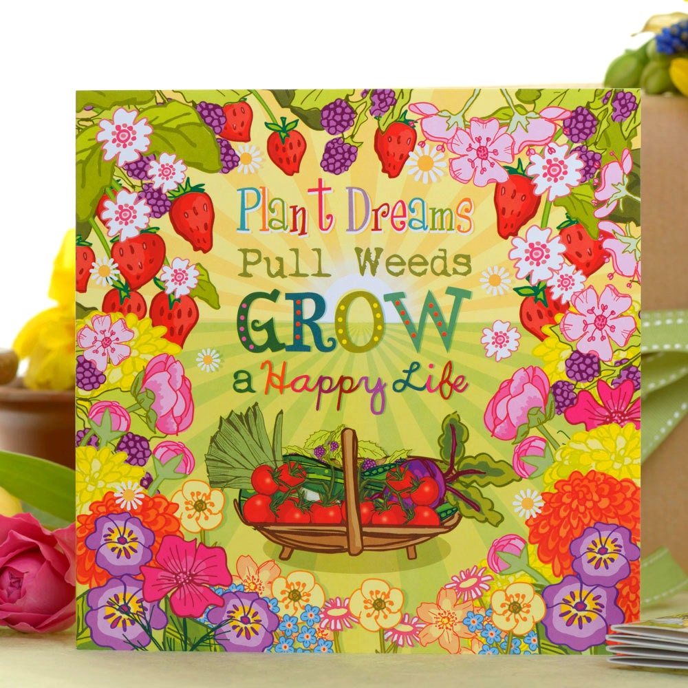 thank you card for gardener
