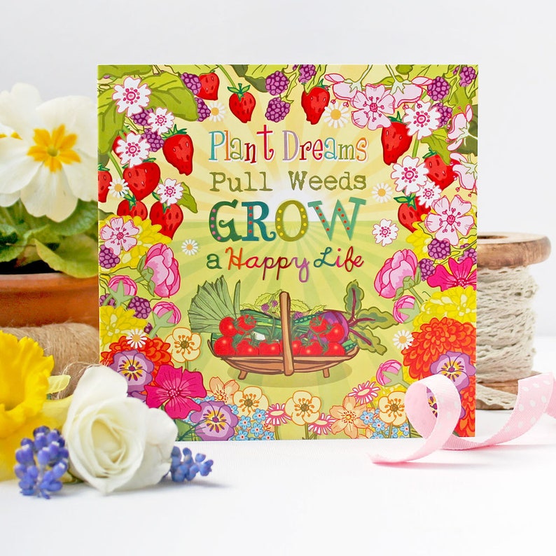 thank you card for gardener