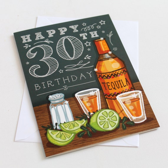 30 tarjeta de cumpleaños para hombres feliz cumpleaños 30 etsy tarjetas de cumpleanos hombres
