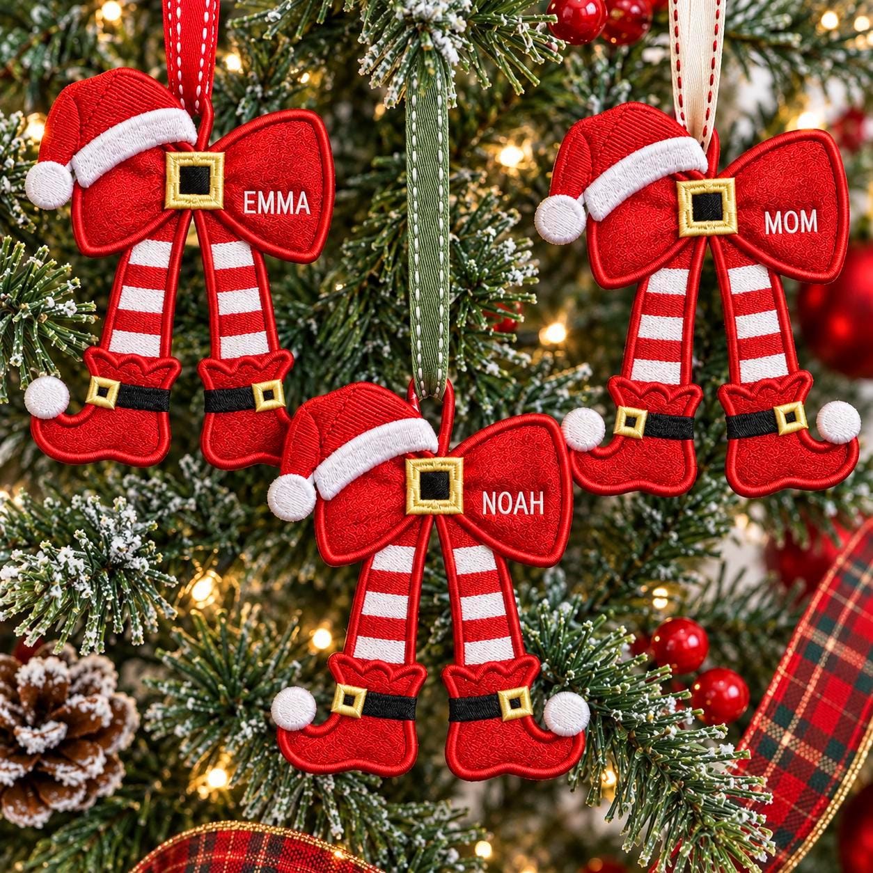 Weihnachtsbaum schleife
