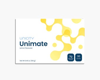 1X Unimate Yerba Mate Supplement LEMON 30 Sachets
