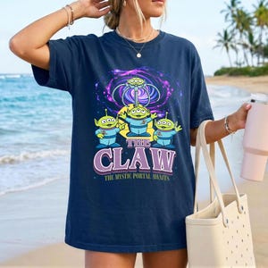Retro Toy Story Alien "The Claw" Shirt PNG, Pizza Planet The Mystic Portal Awaits (Digital Download) image 3