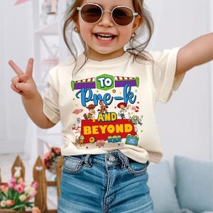 Toy Story Back To School Shirt Bundle PNG, Teacher & Student Kindergarten First Second Third Grade Design, Fun Gift For Kid image 2