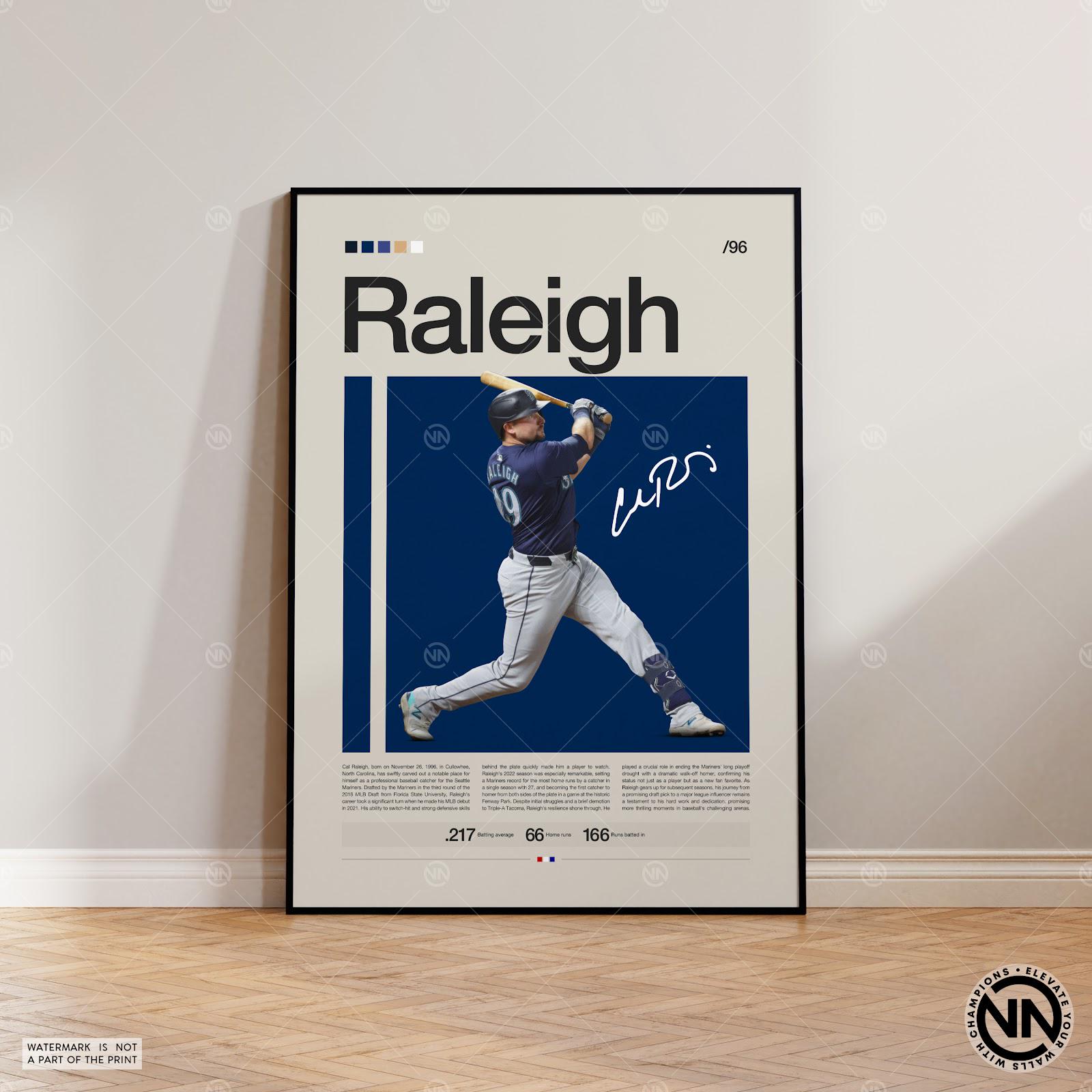 Cal Raleigh Signed Baseball - Etsy