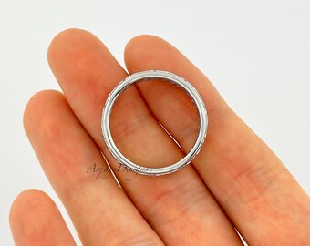 ケルト風結婚指輪 14Kホワイトゴールド ケルト風トリニティノット結婚
