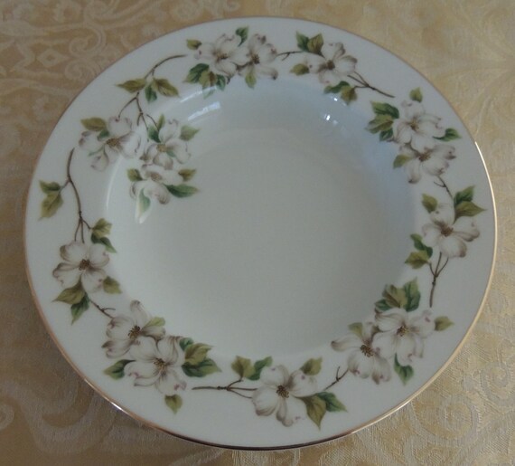 Dogwood Mid Century Vintage Noritake Hand Painted Blossom Flower Porcelain Bowl