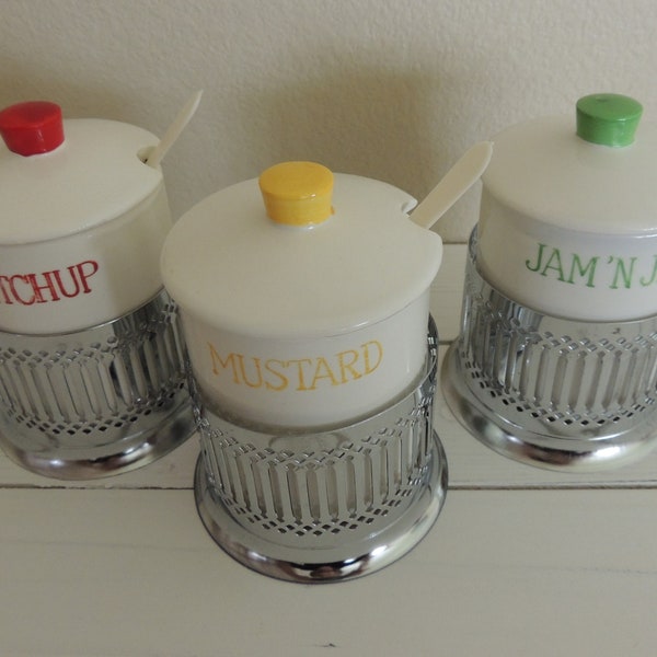 Retro Condiment Etsy
