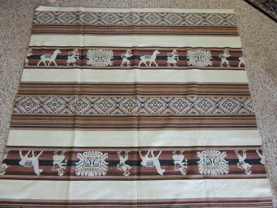 INCAN THEME FABRIC Vintage 52