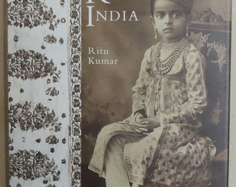 COSTUMES & TEXTILES of Royal India Oversized Hardcover 1999 by Ritu Kumar Incredible Color Art of Textiles and Costumes Both New and Vintage