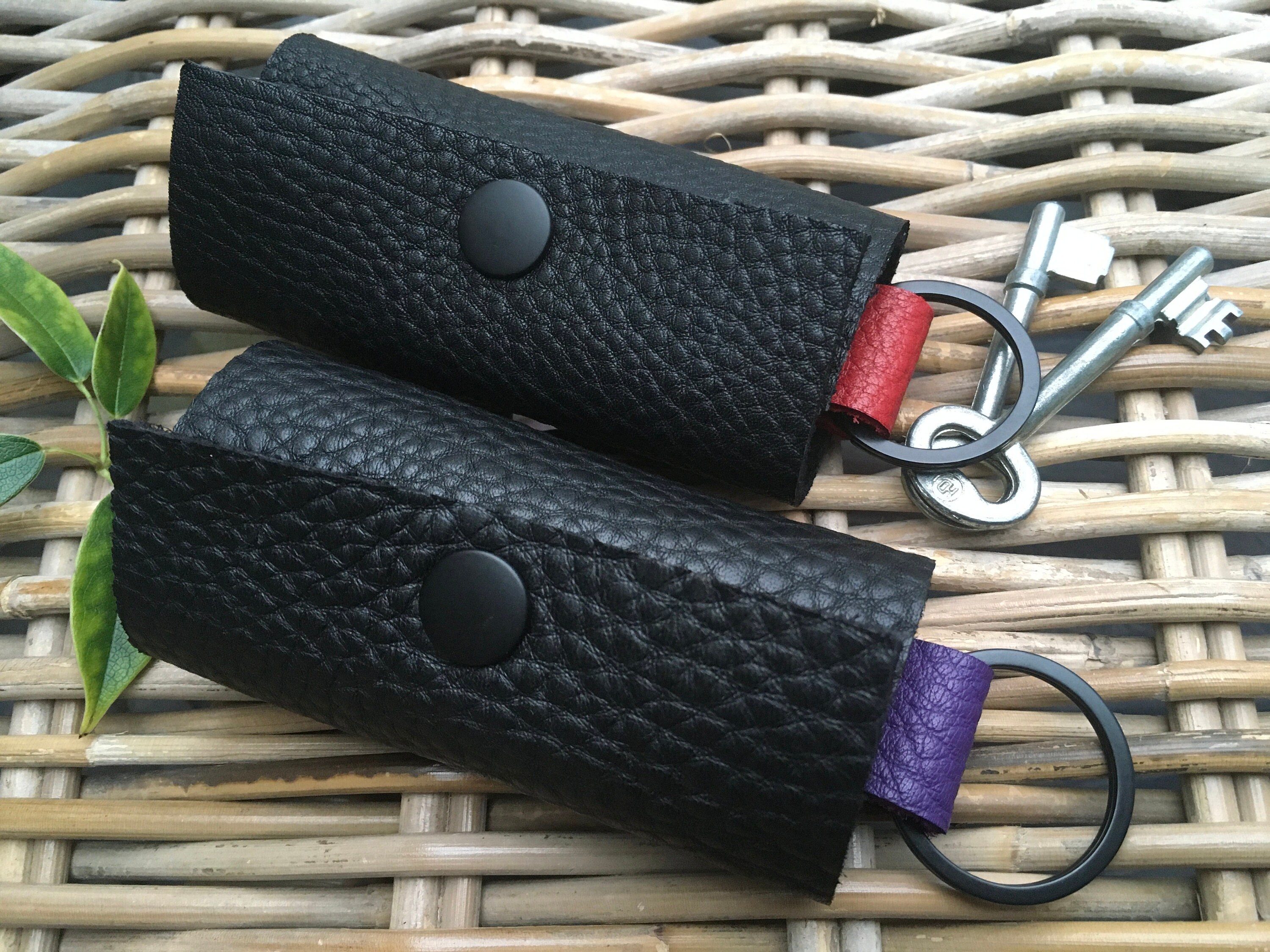 Leather Key Case, Key Pouch, Custom Keychain, Card Holder, Card Wallet,  Home Car Key Cover,Car Key Wallet,Personalized Keychain,Key Holder By Yunka  International Group Co., Limited