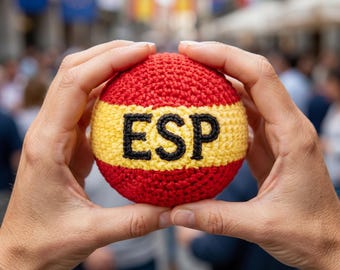 Aangepaste handgemaakte Hacky Sack voor verzamelaars WK nationale kleur