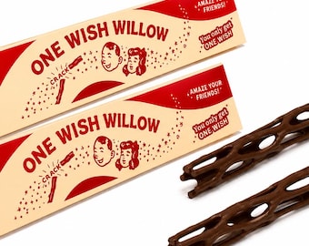 Lote de 2 Réplicas One Wish Willow Inspiradas en Obsession | Rama de los Deseos con Caja Premium de Bioplástico | Regalo para Coleccionistas