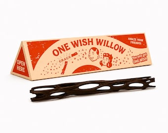 Een wenswilg - Wenstak met vintage doos, geïnspireerd op Obsession - Cadeau voor Obsession-fans - Wenswilg - Replica voor verzamelaars
