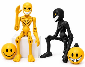 Verity and Void Collectible Figures, articulated 20 cm and spheres 5 cm