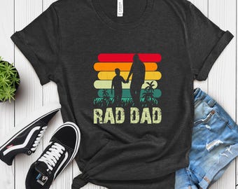 Rad Dad Society Shirt, Cool Dad Club Tee, First Fathers Day Gift, Retro Dad Streetwear,first fathers day gift