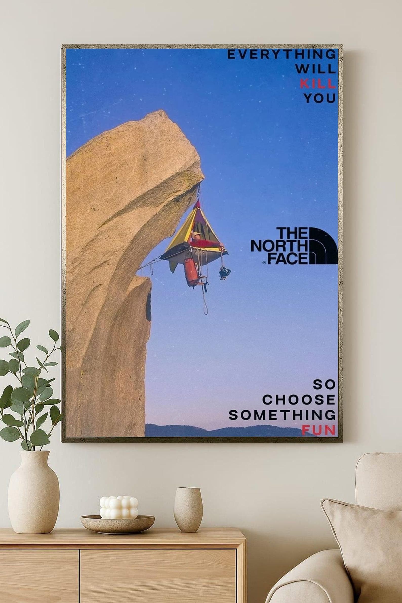 The North Face Poster - Etsy