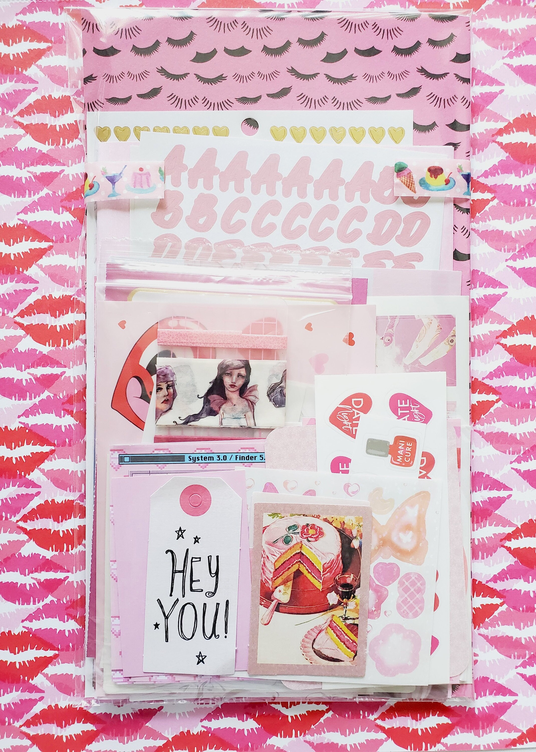 Think Pink Stationery Grab Bags | Snail Mail