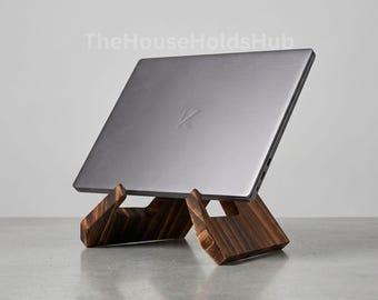 Wood iPad Stand, Recipe Holder , Book Stand, Plate Stand, Cookbook Stand, Vinyl Record Stand, Card Display, Home Decor, Fathers Day Gift