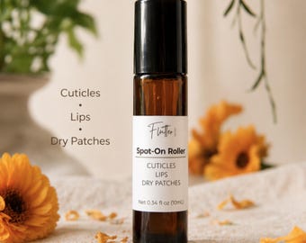 Applicazione mirata / Rullo di olio infuso alla calendula / Supporto mirato per la pelle