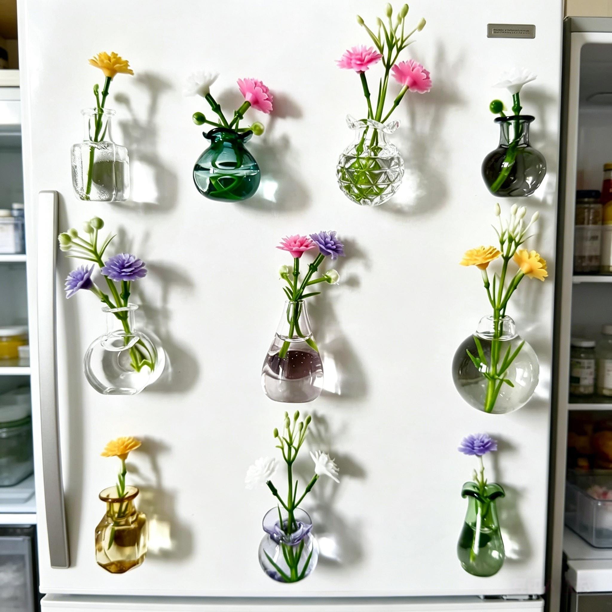 Magnetic flower vase - Etsy 日本