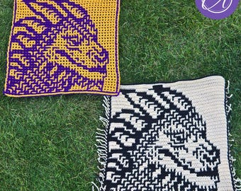 October Dragon Crochet Pattern: Mosaic & Interlocking Techniques (PDF Download) from 2025 A Year of Dragons