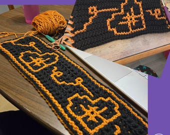 October 2024 Mystery (Beloved Border) Crochet Pattern: Interlocking & Mosaic (PDF)