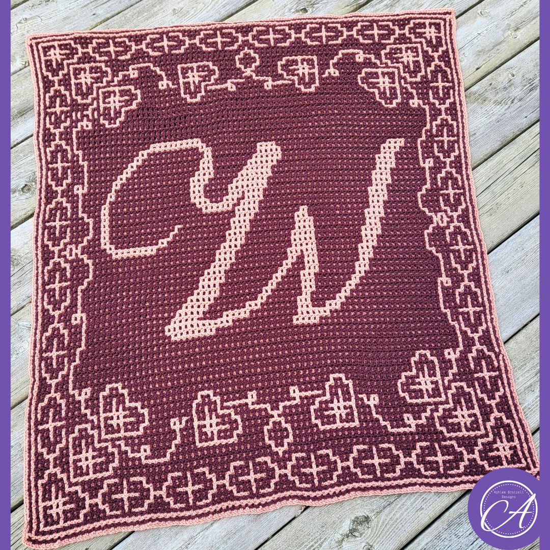Beloved W Crochet Pattern: Interlocking & Mosaic Techniques Plus