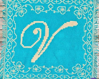 Beloved V Crochet Pattern: Interlocking & Mosaic Techniques Plus Left-Handed (PDF Download)