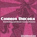Liz Wilson reviewed Common Unicorn - Throw Blanket Pattern: Locked Filet Mesh (Interlocking) and Overlay Mosaic Crochet