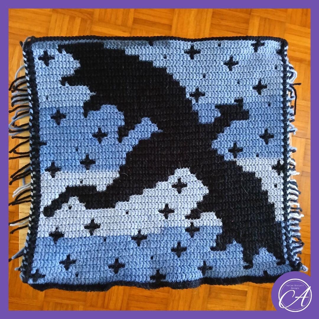 【希少】VIVIENNETAM 00sドラゴン刺繍 メッシュ切替ラグラン Y2K June Dragon Crochet Pattern: Mosaic & Interlocking Techniques (PDF