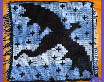 June Dragon Crochet Pattern: Mosaic & Interlocking Techniques (PDF Download) from 2025 A Year of Dragons
