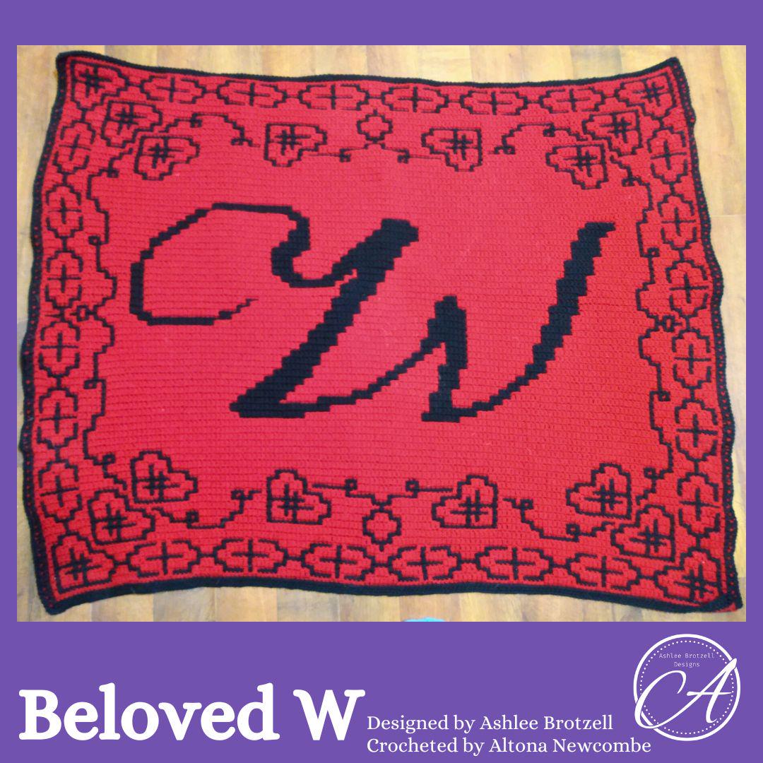 Beloved W Crochet Pattern: Interlocking & Mosaic Techniques Plus