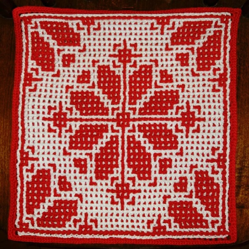 Nordic Snowflake 40  a square in the 2021 Nordic Collection image 1