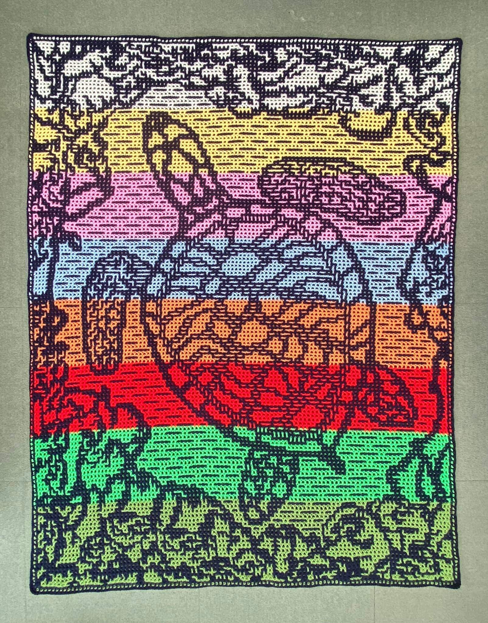 Crochet Pattern: Bubbles the Sea Turtle Interlocking locked - Etsy Hong Kong