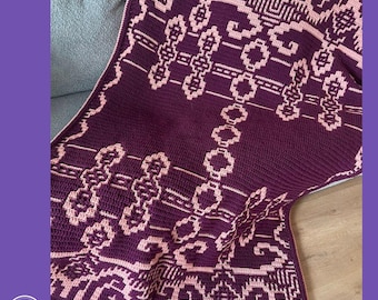 Magnetic Outcome, Size-Adjustable Crochet Pattern: Mosaic & Interlocking Techniques (PDF)
