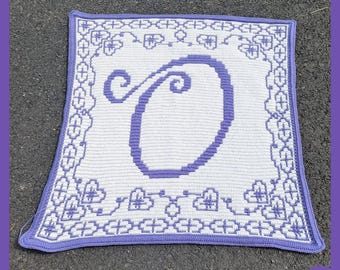 Beloved O Crochet Pattern: Interlocking & Mosaic Techniques Plus Left-Handed (PDF Download)