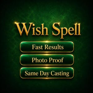 3 Wishes SPELLs &  Wish Ritual | Make a Wish SPELLs, Manifest Your Desires | Same Day Dream Fulfillment