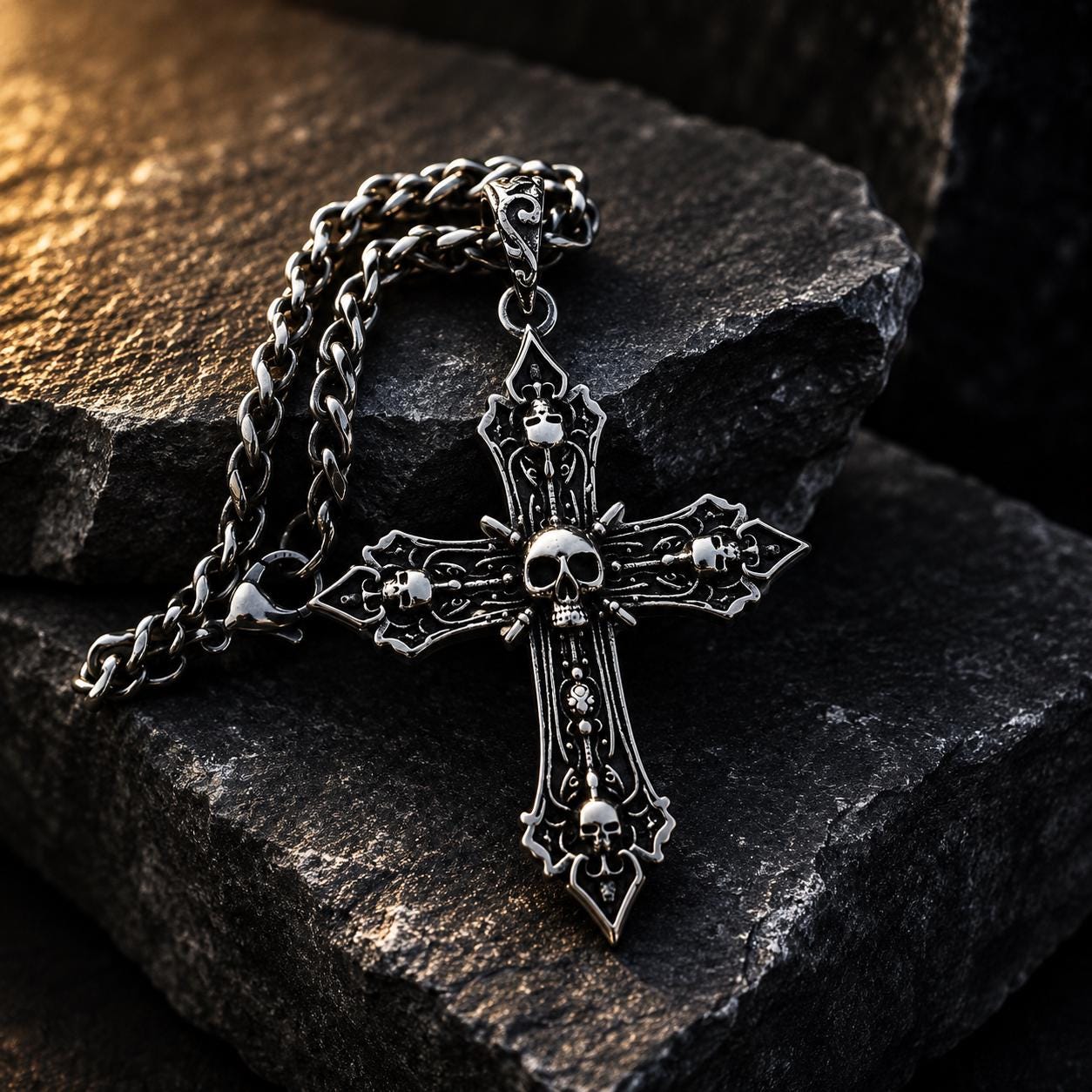 Ozzy cross necklace - Etsy 日本