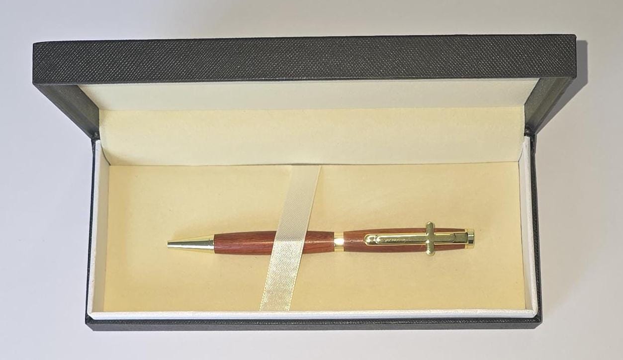 Cross 金メッキ 12KT ボールペン ビンテージ 箱付き Cross 12k gold pen - Etsy 日本