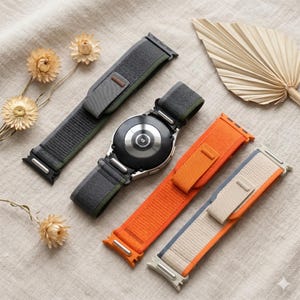 Nylon Trail Loop Band for Samsung Galaxy Watch 4 5 6 7 FE Pro