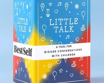 Little Talk Conversation Cards for Kids & Families | Parent Child Communication Game | Educational Family Bonding Card Deck Gift