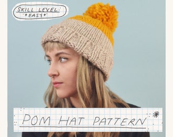 MUSTER: Die Pom Mütze