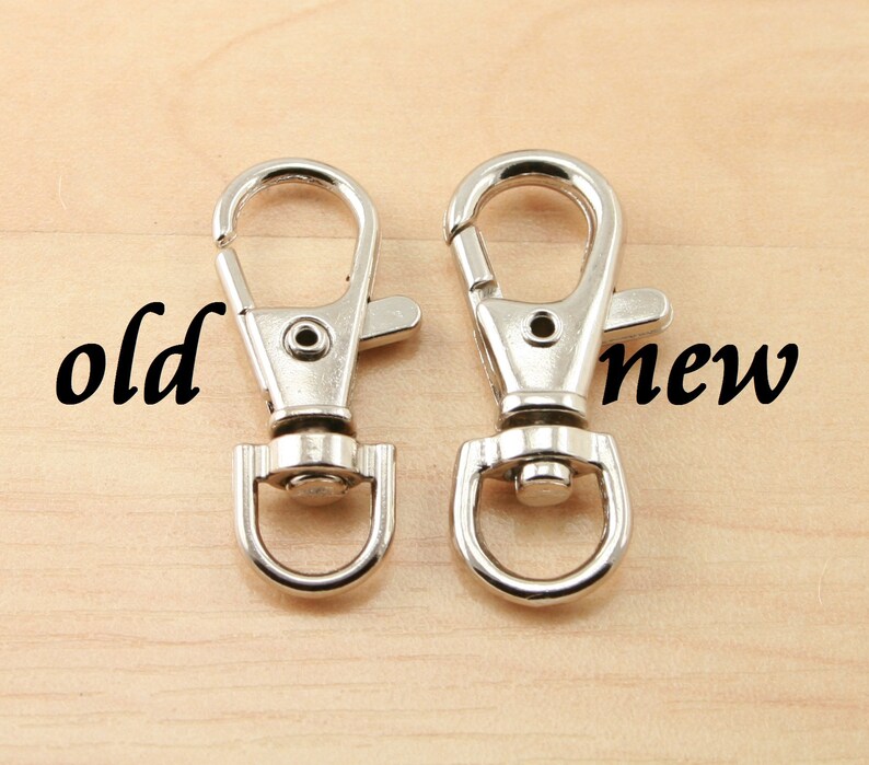 25 4 Color Options Large Swivel Key Ring Clips Handbag Etsy