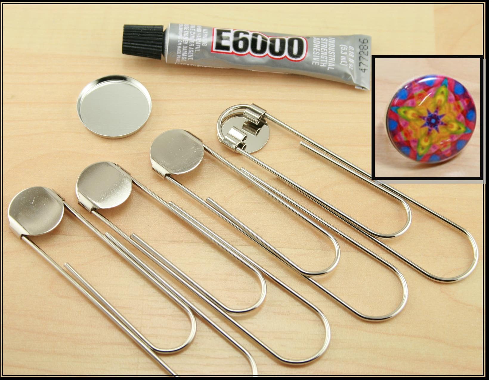20 DIY Jumbo Paper Clip BookMark Kits with Optional Metal Etsy