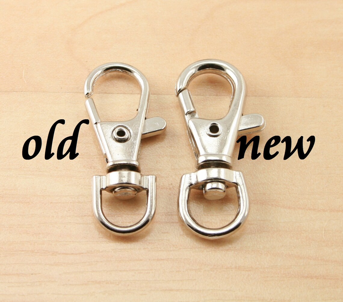 10 4 Color Options Large Swivel Key Ring Clips Handbag Etsy