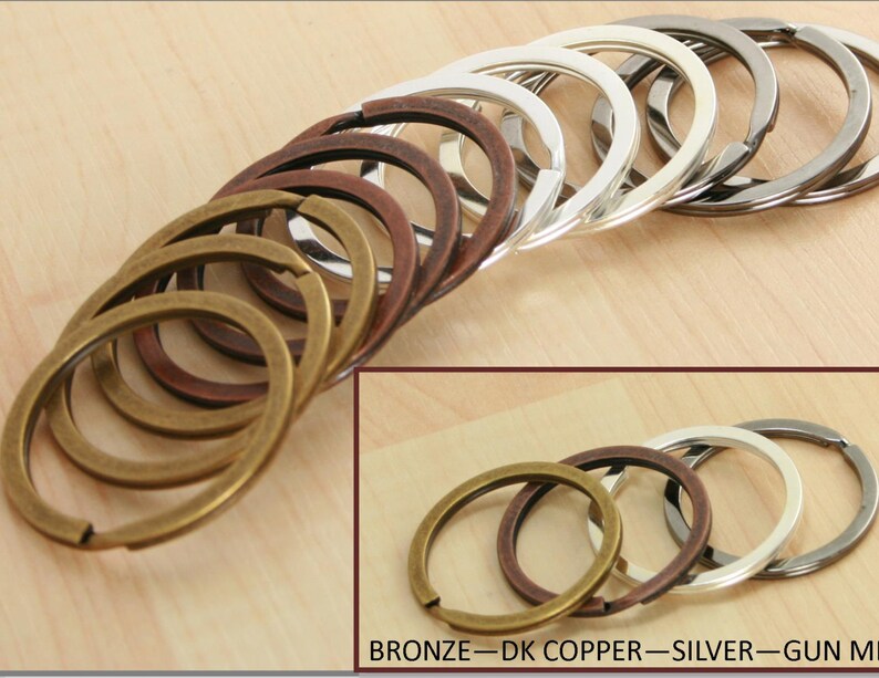 10 Extra Large Split Rings for Key Ring and Key Chains Etsy Australia