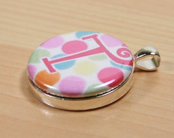 DIY 24- 30mm Pendants WITH Metal  INSERTS for use with 1.25 inch  Magnet Back Buttons  - Affordable - Button not included.