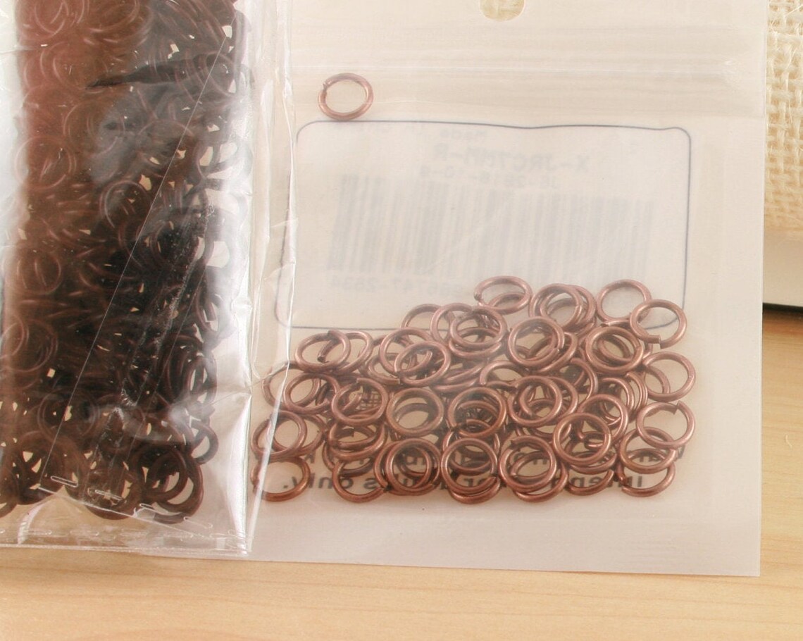 2000Pcs 6mm Stainless Steel Jump Rings 18 Gauge Metal O