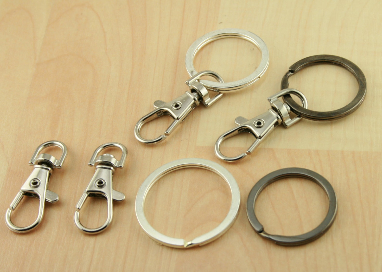 10 Large Swivel Key Ring Clips Handbag Clips Swivel Charm Etsy