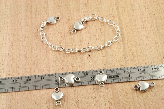 50 Classic Bracelet Chains. Clasps on Both Ends Create